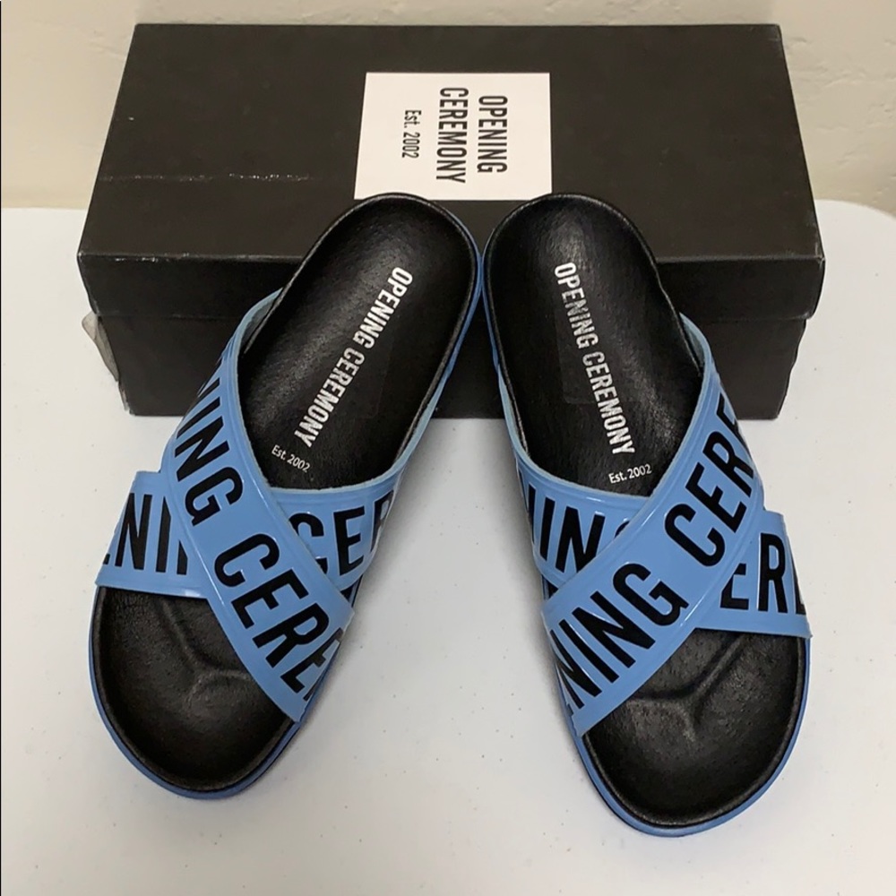 Opening Ceremony Berkeley Slide/Blue/size 39 - Picture 2 of 10
